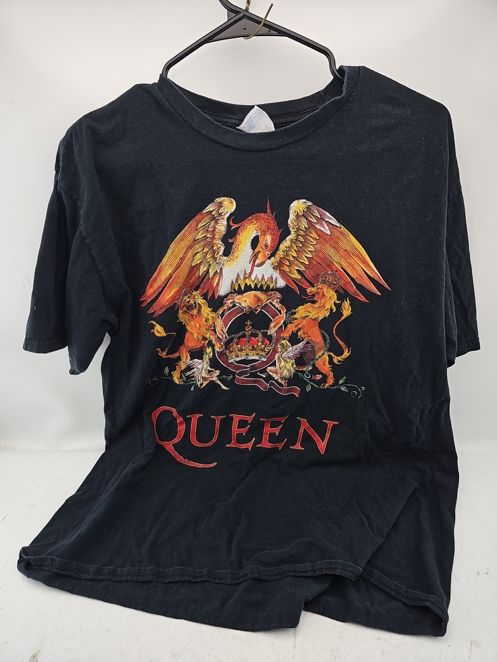Queen Band Graphic Logo Black T-Shirt Size XL